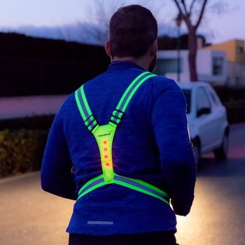 Ham reflectorizant cu led pentru sportivi innovagoods