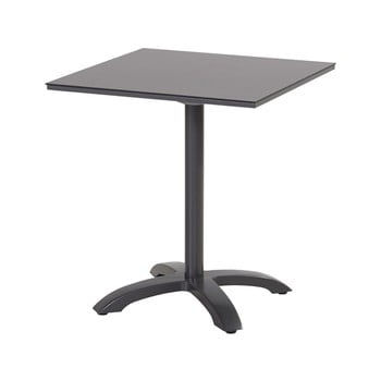Masă dining de grădină hartman romeo, 68 x 68 cm, negru