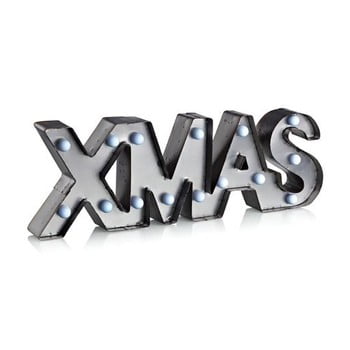 Decorațiune luminoasă cu led markslöjd xmas, înălțime 47 cm, negru