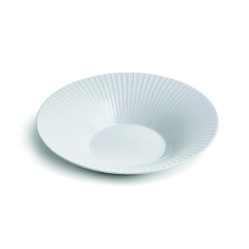 Farfurie din porțelan pentru supă kähler design hammershoi, ⌀ 26 cm, alb