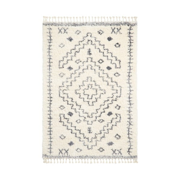 Krémově bílý koberec Think Rugs Aspen Geo, 120 x 170 cm