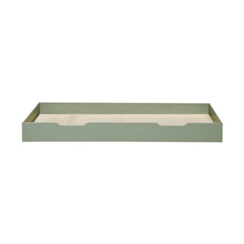 Sertar suplimentar pat woood nikki, 200 x 90 cm, verde