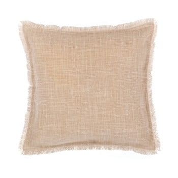 Față de pernă tiseco home studio stone, 45 x 45 cm, maro deschis