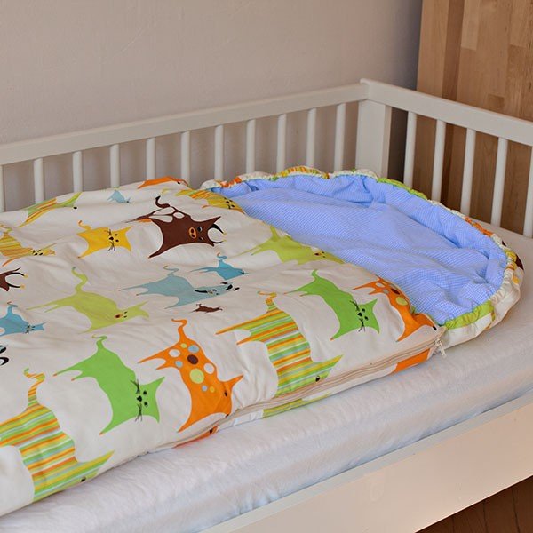 Dětský spací pytel Bartex Design Barevná zvířátka, 70 x 180 cm