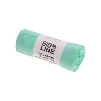 Saci de gunoi biodegradabili și compostabili bio extrusion, 20 buc., 35 l