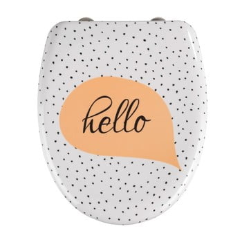 Capac WC cu închidere lentă Wenko Hello, 45 x 38 cm