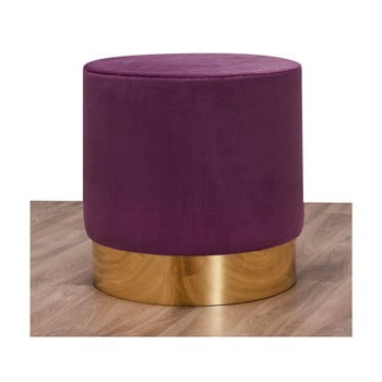 Taburet balcab home olga, violet închis