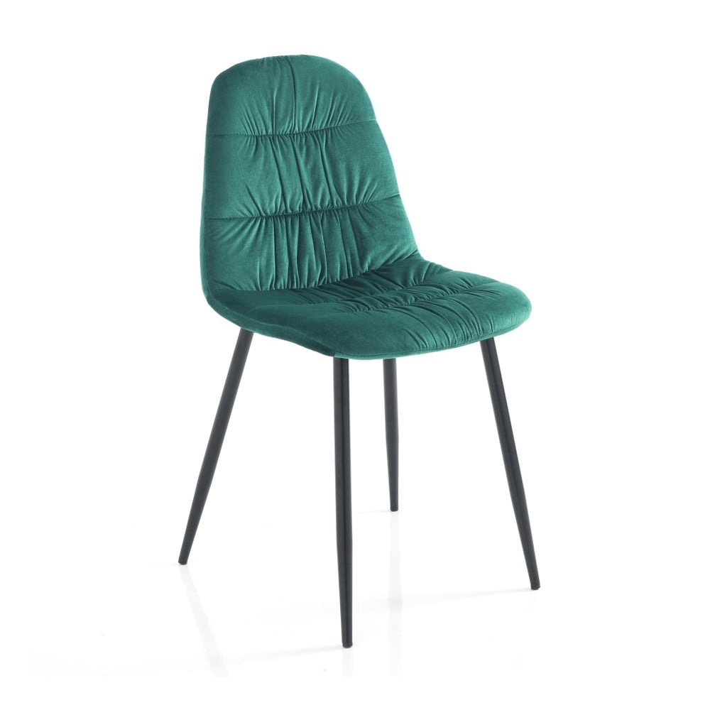 Sada 4 zelených jídelních židlí Tomasucci Fluffy
