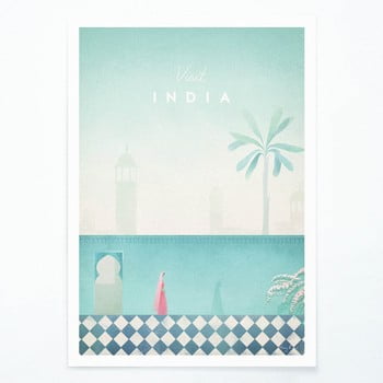 Poster travelposter india, a2
