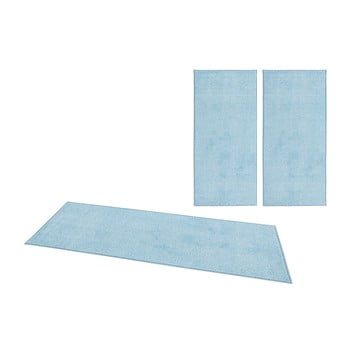 Set 3 covoare hanse home pure, albastru
