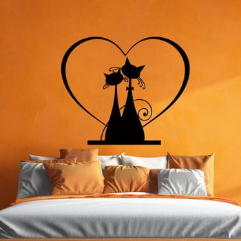 Autocolant fanastick cats in love