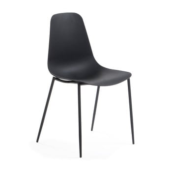 Scaun la forma wassu, negru