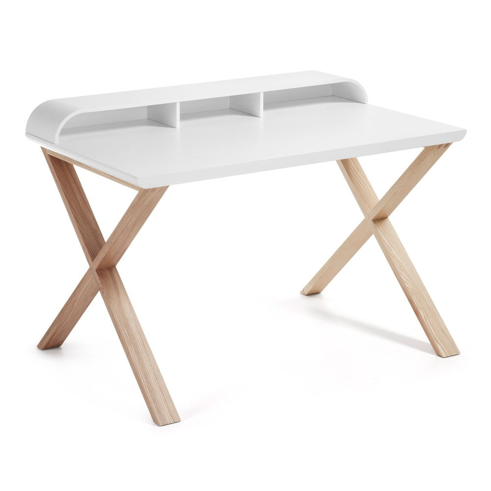 Pracovní stůl se sekretářem 79x120 cm – Kave Home
