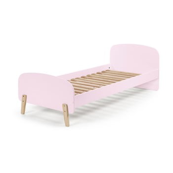Pat pentru copii vipack kiddy, 200 x 90 cm, roz