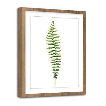 Tablou Styler Modernpik Greenery Wooden Fern, 30 x 40 cm imagine