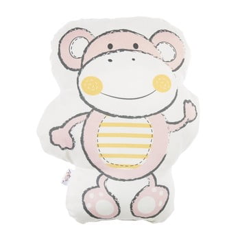 Pernă din amestec de bumbac pentru copii apolena pillow toy beatto, 31 x 36 cm, roz