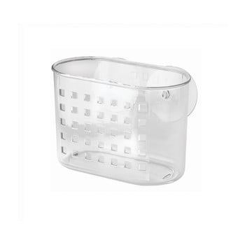 Coș transparent cu ventuză idesign mini shower