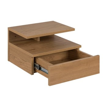 Noptieră în decor de lemn actona aslan