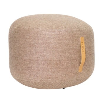Puf hübsch zerio, ø 50 cm, maro deschis