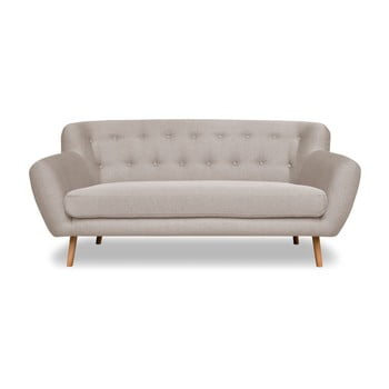 Canapea cu 2 locuri cosmopolitan design london, bej - gri