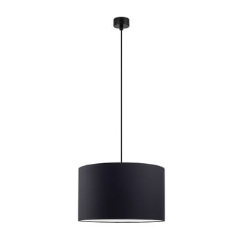 Lustră cu cablul negru sotto luce mika, ∅ 36 cm, negru