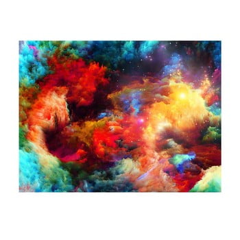 Tablou colorful galaxy, 70 x 100 cm