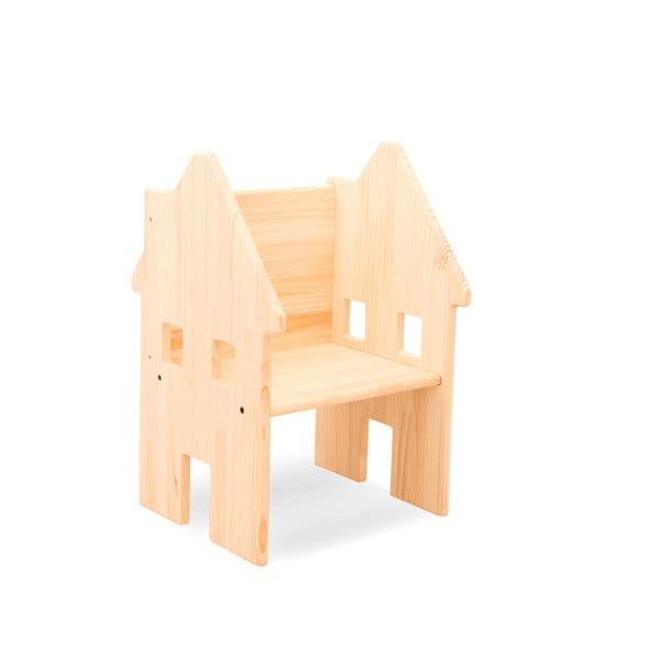 Dětská židle z masivní borovice Little Nice Things HappyHouse