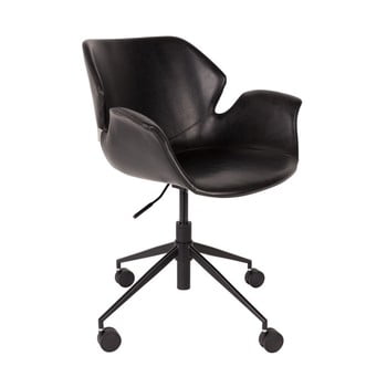 Scaun birou zuiver office chair nikki, negru