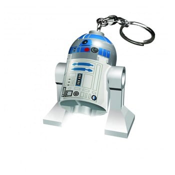 Breloc cu lanternă lego® star wars r2d2