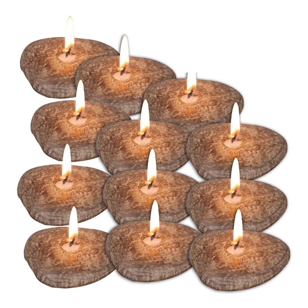 Sada 12 plovoucích svíček Naeve