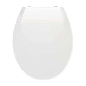 Capac WC cu închidere lentă Wenko Kos, 44 x 37 cm, alb imagine