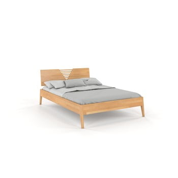 Pat din lemn de fag skandica visby wolomin, 180 x 200 cm, natural