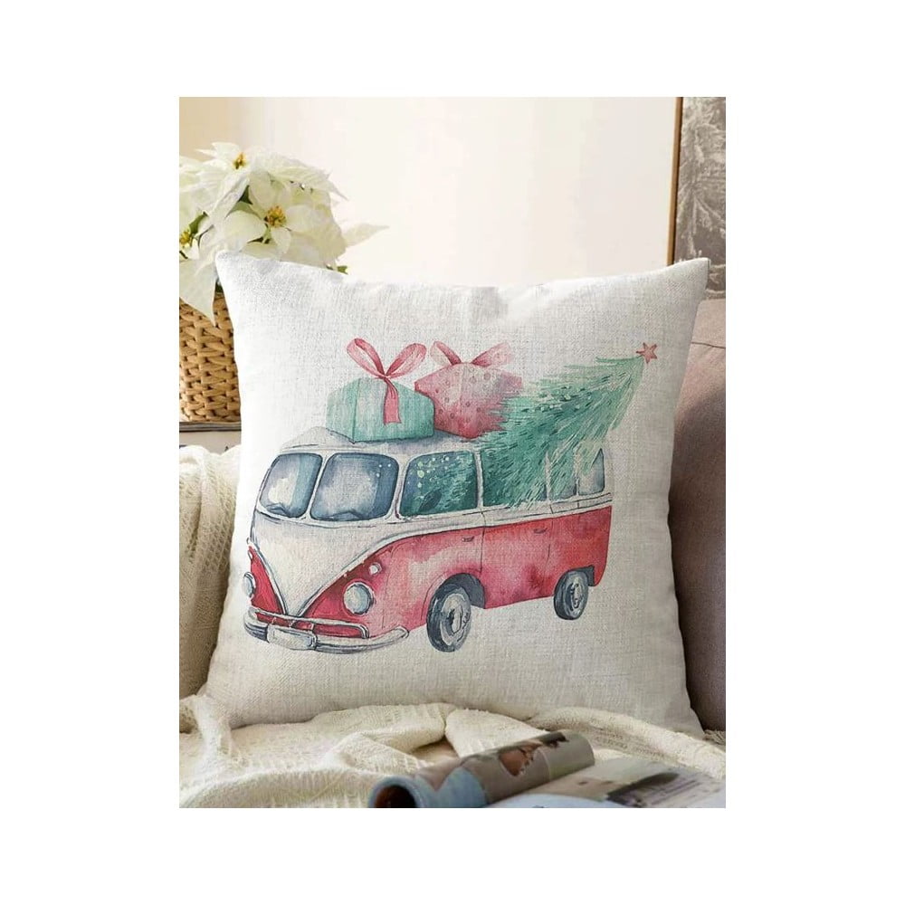 Povlak na polštář s vánočním motivem 43x43 cm – Mila Home