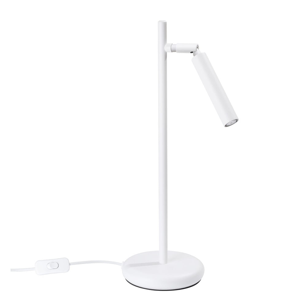 Bílá stolní lampa (výška 43 cm) Fideus – Nice Lamps