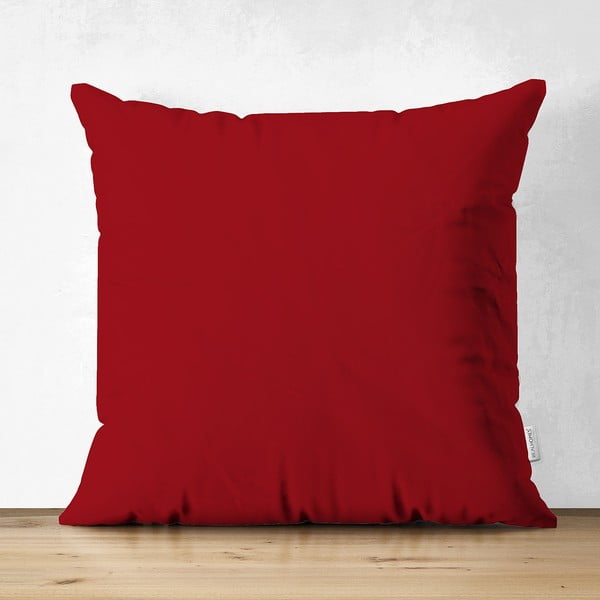Červený povlak na polštář Minimalist Cushion Covers, 45 x 45 cm