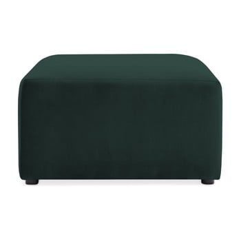 Suport pentru picioare vivonita velvet cube, verde închis