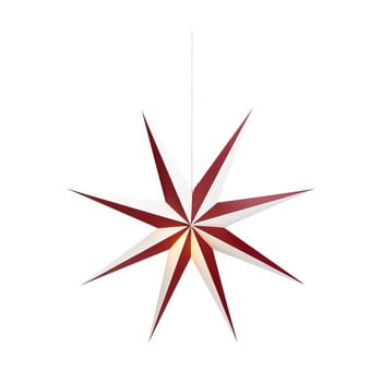 Decorațiune suspendată luminoasă markslöjd saturnus, ø 75 cm, alb - roșu