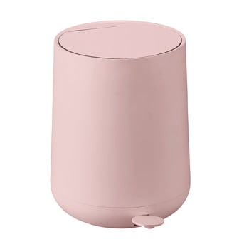 Coș de gunoi cu pedală zone nova, 5 l, roz