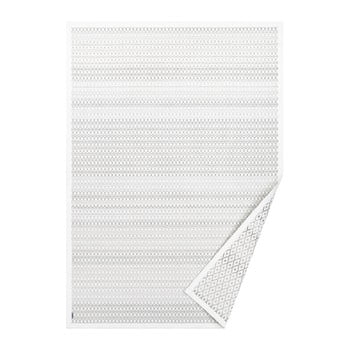 Covor reversibil narma tsirgu, 200 x 140 cm, alb
