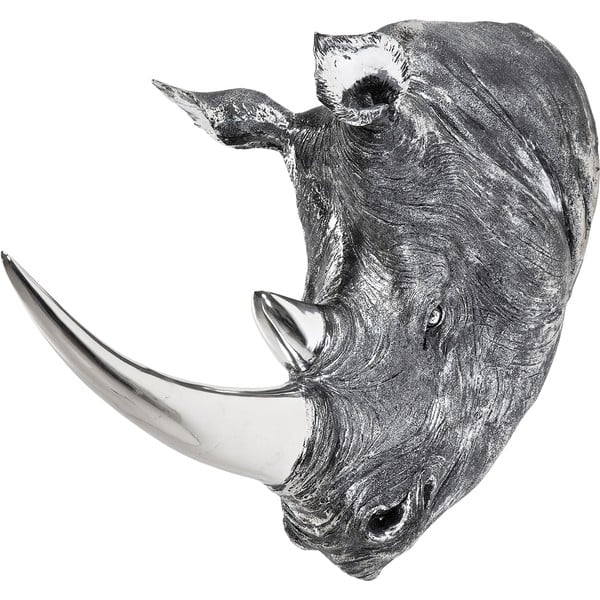 Nástěnná dekorace s hlavou nosorožce Kare Design