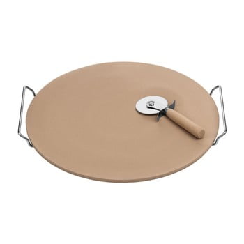 Set tavă și cuțit pentru pizza premier housewares, 40 x 38 cm