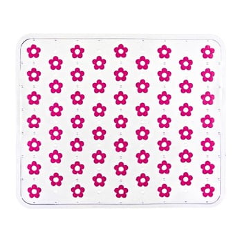 Suport pentru chiuvetă wenko sink mat fleurelle, 32 x 26,5 cm, roz