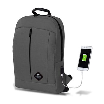 Rucsac cu port usb my valice galaxy smart bag, gri