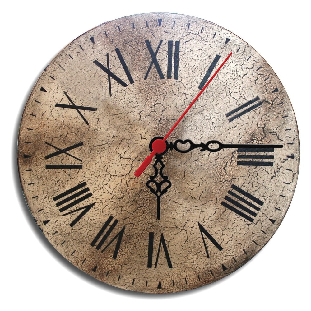 Nástěnné hodiny Crackit, 30 cm