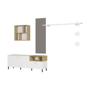 Set mobilier germania coruna, alb