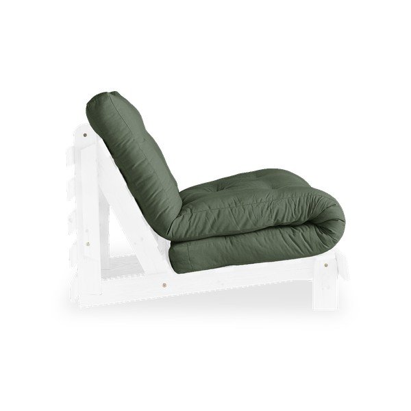 Variabilní křeslo Karup Design Roots White/Olive Green