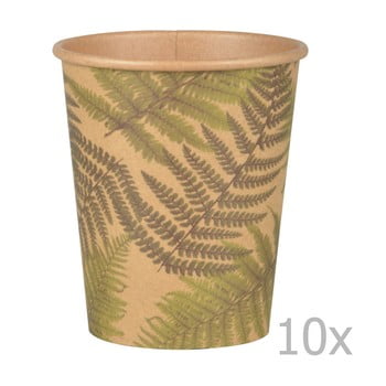 Set 10 pahare mici de unică folosință, esschert design farma