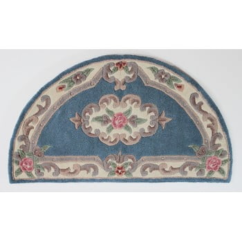 Covor din lână Flair Rugs Aubusson Blue, 67 x 127 cm