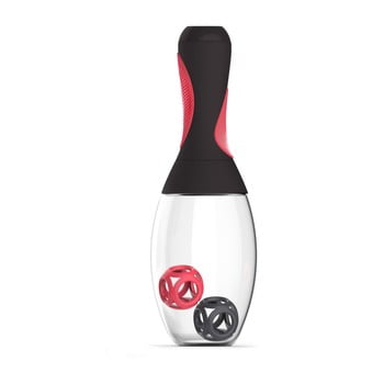 Shaker asobu samba smoke red, 600 ml