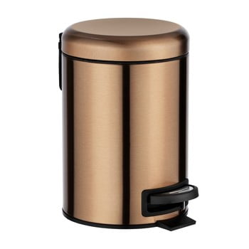 Coș de gunoi cu pedală wenko leman, 3 l, arămiu